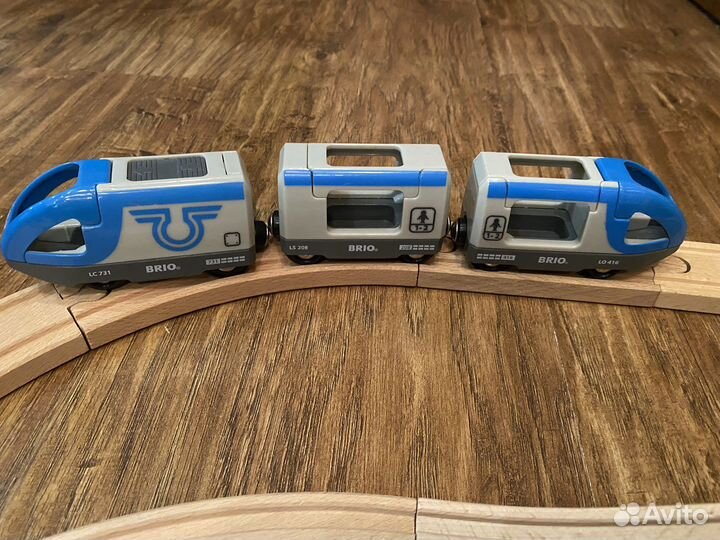 Деревянная железная дорога brio оригинал