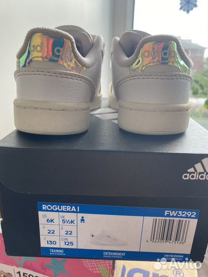 Кеды adidas для девочки