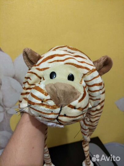 Мягкая (шапка) игрушка тигр
