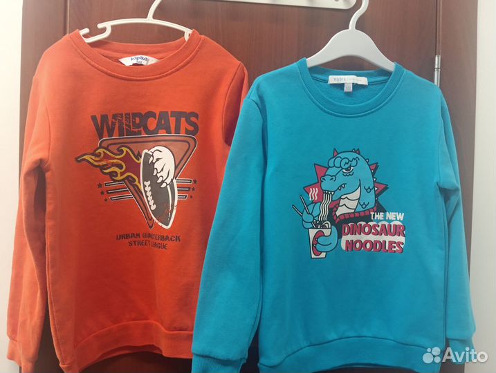 Толстовка и свитшоты с начесом для мальчика 122