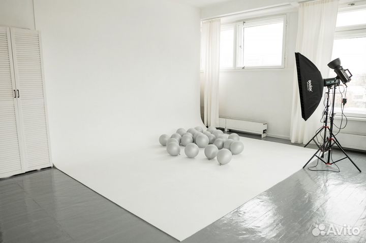 Фотостудия с циклорамой, фотосессия, фотограф