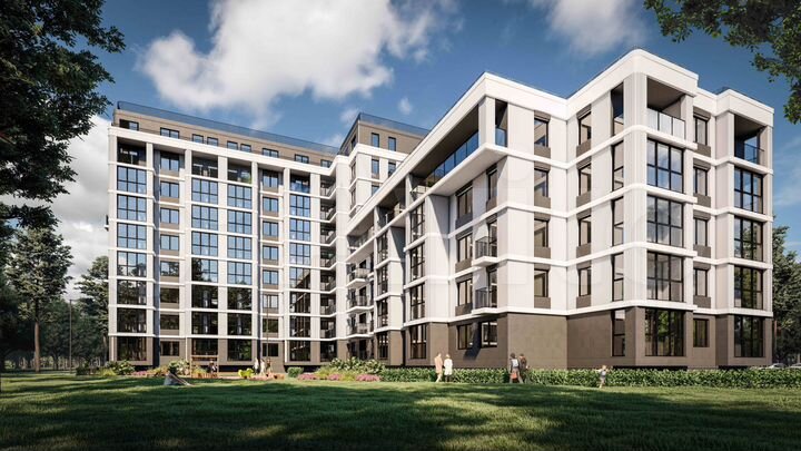 2-к. квартира, 70,4 м², 5/9 эт.