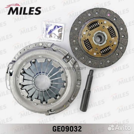 Miles GE09032 Сцепление к-т nissan qashqai/juke/no