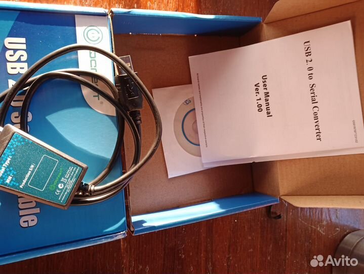Usb - rs-232, кабель адаптер ftdi PLC