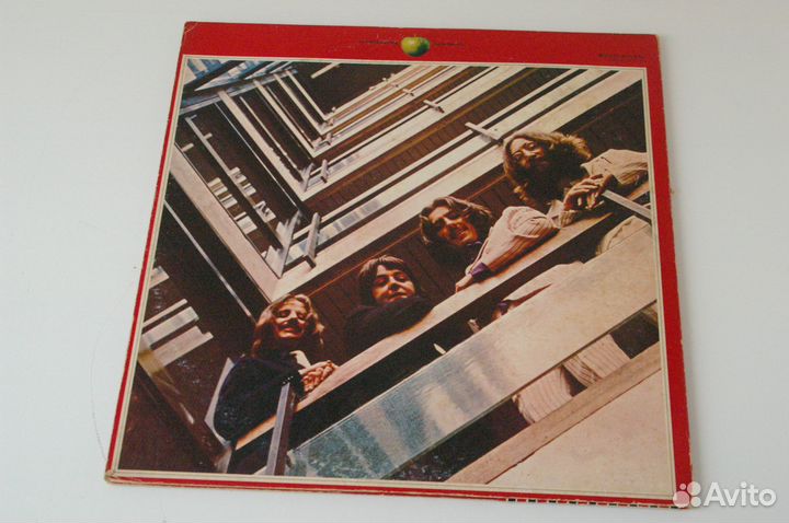 Пластинки Beatles 1962 1966 japan red ex