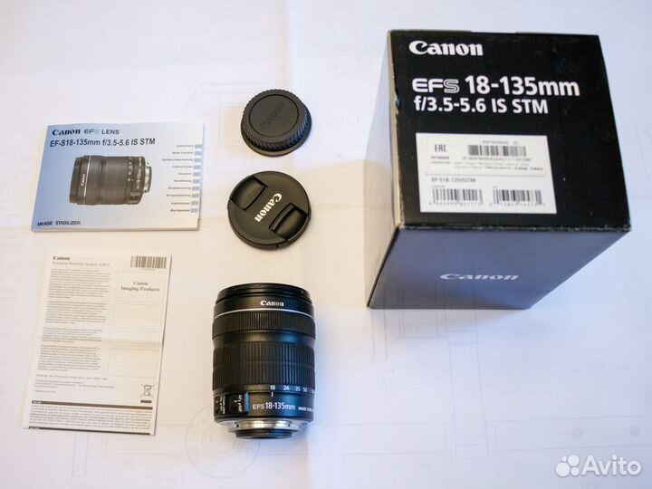 Объектив Canon EF-S 18-135 IS STM