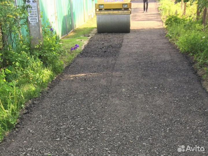 Асфальтная крошка для дороги