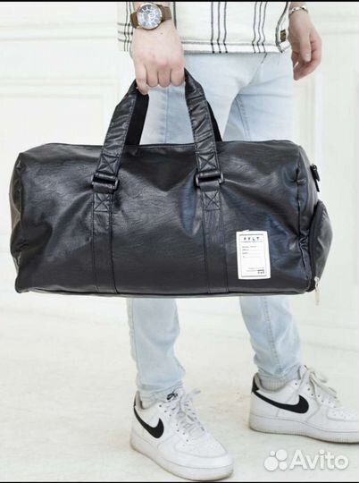 Дорожная сумка из экокожи новая