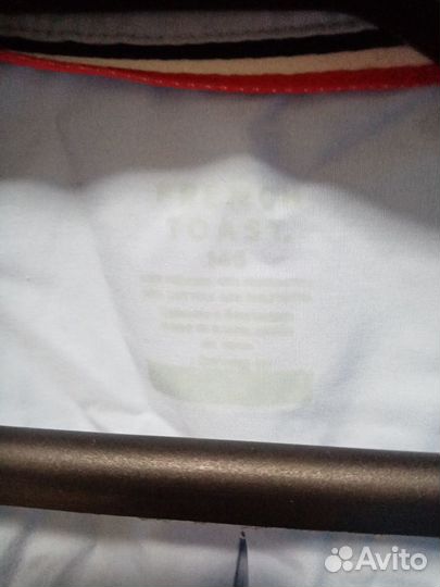 Рубашка белая и голубая