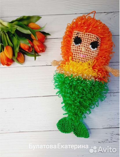 Мочалки игрушки