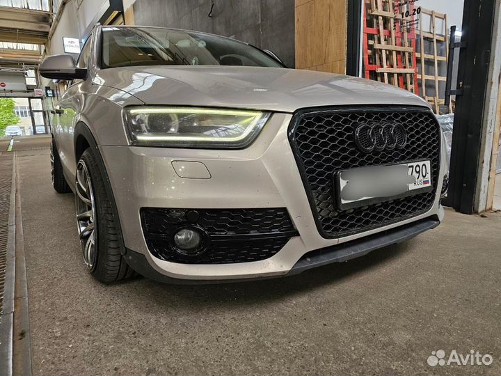 Audi Q3 решетка RS3 стиль