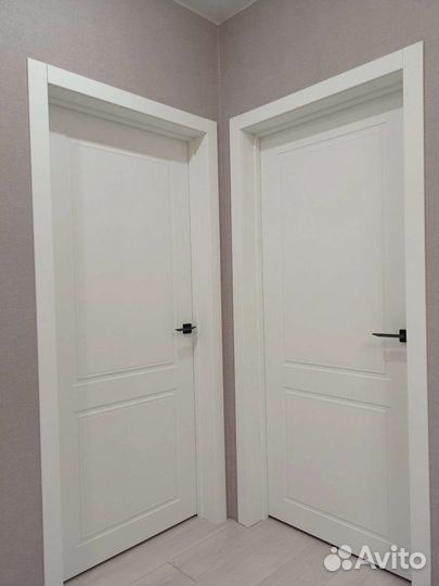 Дверь межкомнатная белая