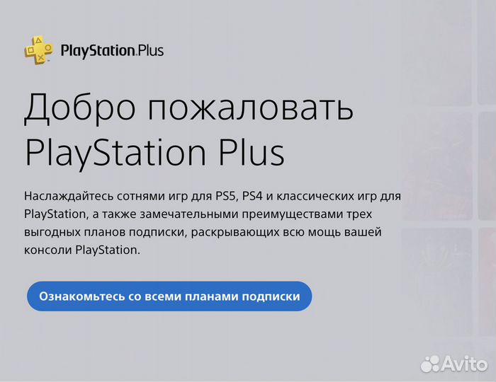 Подписка Ps Plus Deluxe 12 мес Турция