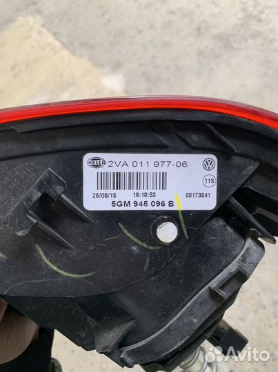 Задние фонари Golf 7 USA