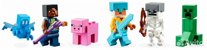 Конструктор lego Minecraft Застава Меча