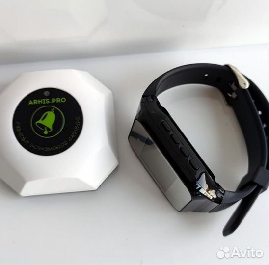 Беспроводная система/кнопка вызова официанта часы