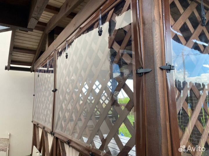 Тонированные мягкие окна