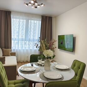 1-к. квартира, 38 м², 2 кровати