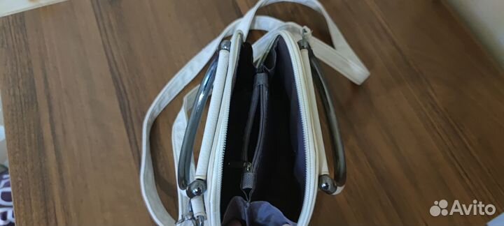 Сумка женская белая min min