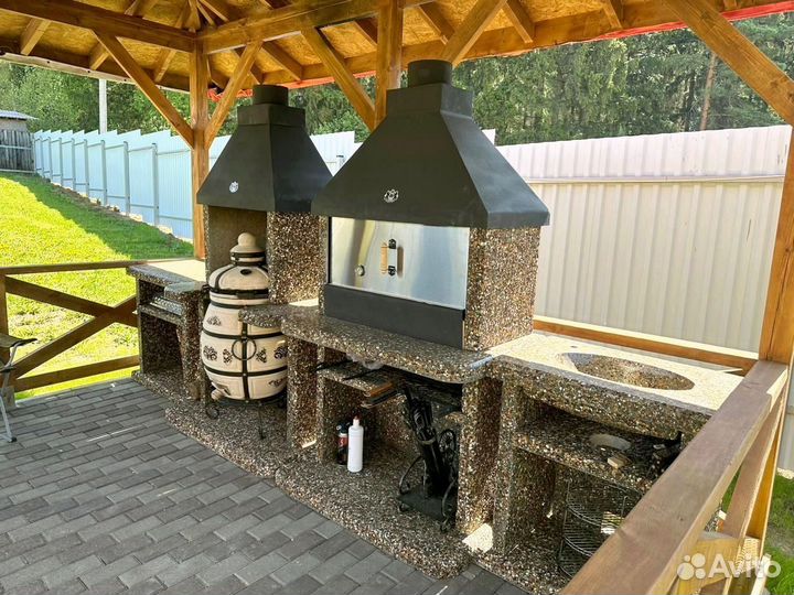 Барбекю печь, печь под казан, тандыр