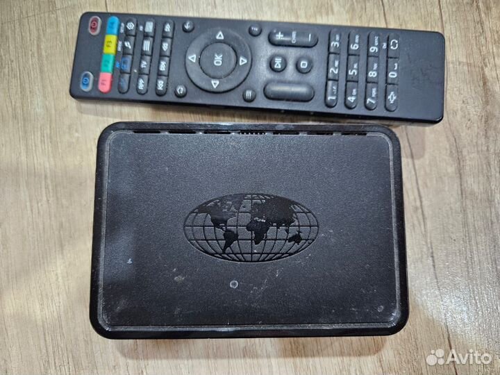 Тв-приставка и роутер