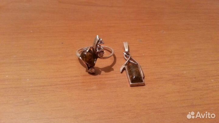 Серебряный комплект