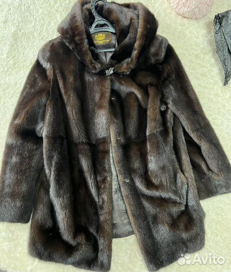 Шуба норковая размер 52 54