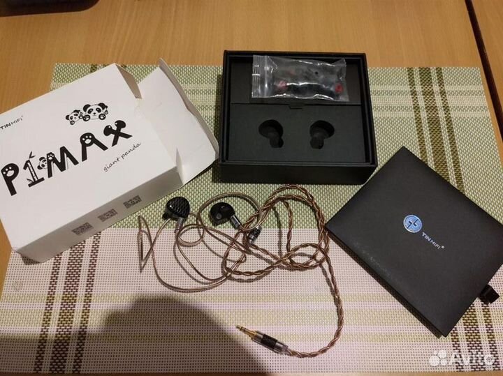Планарно-магнитные наушники tin hifi p1max