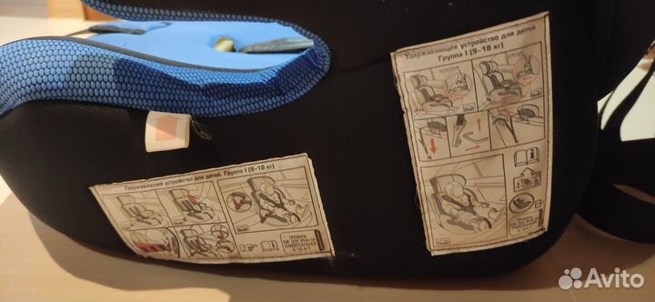 Детское автокресло 9 до 36 кг с изофикс Siger