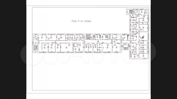 Офис в бц на ул.Фабричная, 4 этаж, 18 м2 - без ком