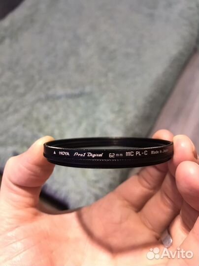 Поляризационный фильтр 62mm hoya