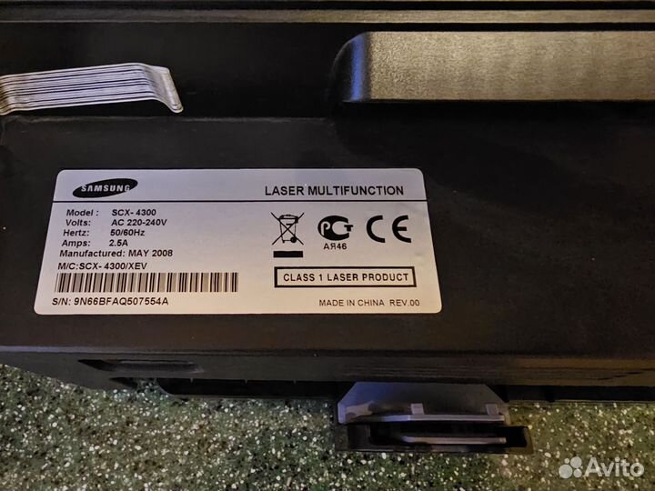 Принтер лазерный мфу samsung scx-4300