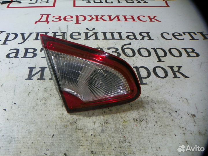 Фонарь задний внутренний левый Nissan Qashqai