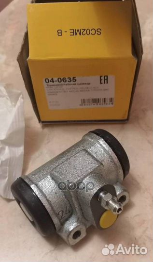 Цилиндр тормозной рабочий 04-0635 Metelli