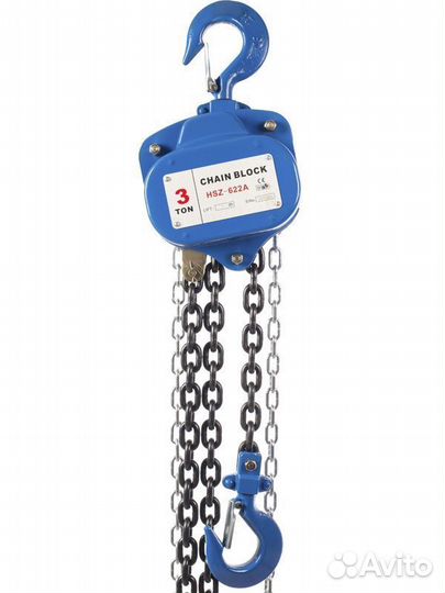 Таль ручная шестеренная трш 3т, 12м (тип 622-А)