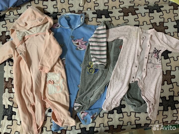 Вещи на девочку 68-80
