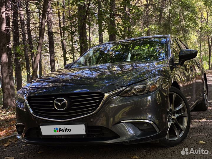 Mazda 6 2.0 AT, 2016, 97 000 км