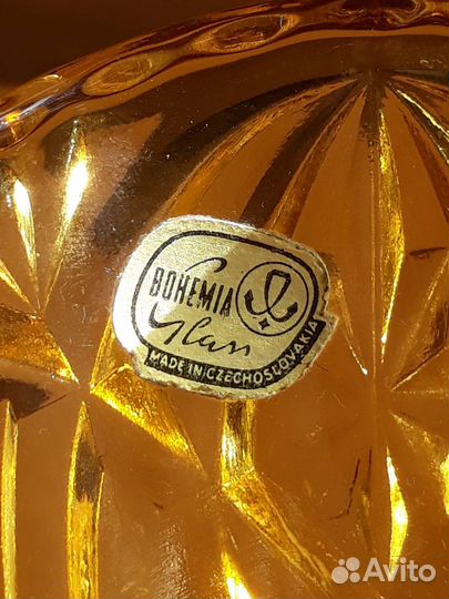 Конфетница. Богемия. Чехословакия