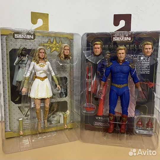 2 фигуры Homelander и Starlight / The Boys от Neca