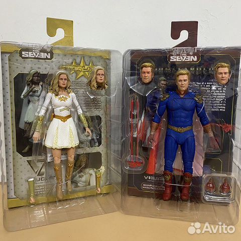 2 фигуры Homelander и Starlight / The Boys от Neca