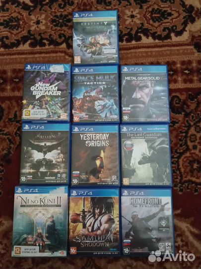 Игры для приставок ps4 бу