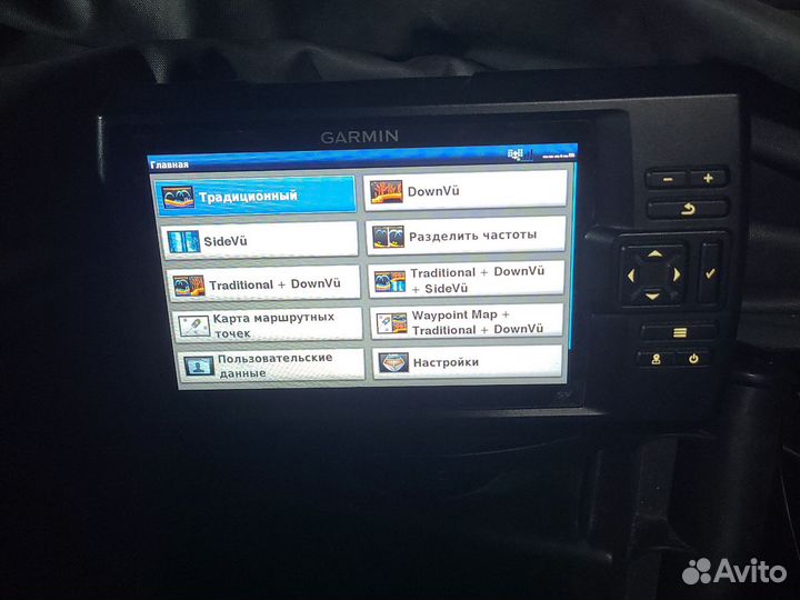 Эхолот garmin striker 7sv с датчиком GT52