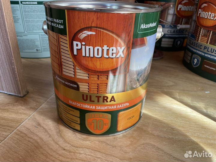 Pinotex ultra сосна