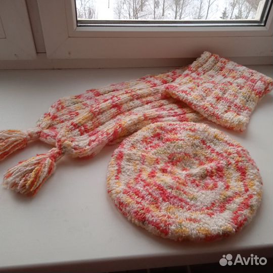 Комплекты берет+шарф