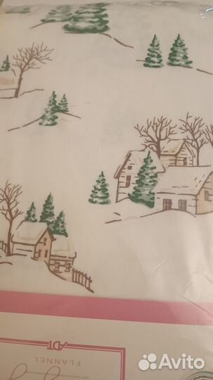 Комплект постельного белья евро фланель