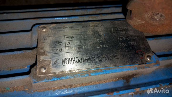 Крановый электродвигатель мтн112-6, 5,5кВт, 900об