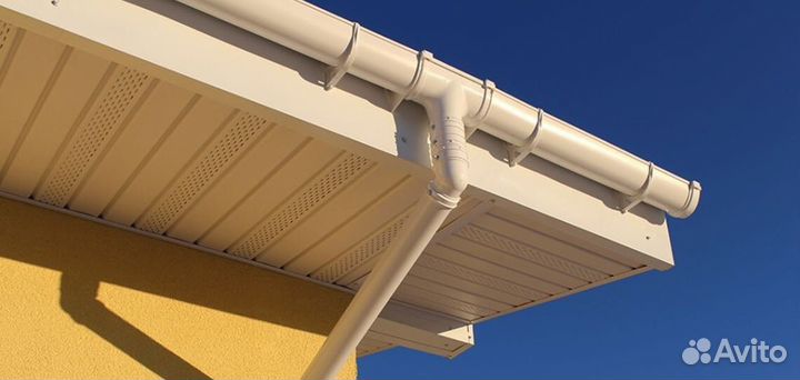 Софиты коричневые виниловые