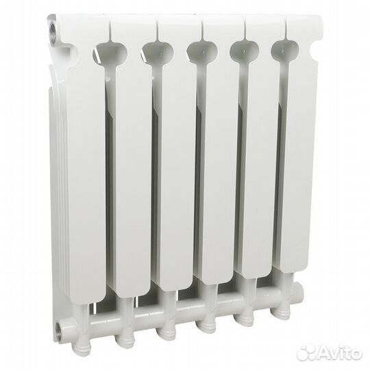 Радиатор алюминиевый Radena 500/85, 6 секций