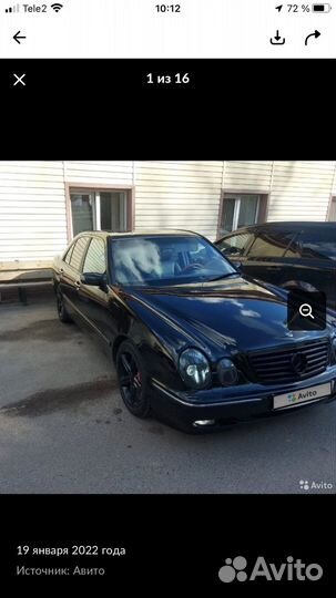 Разбор mercedes w210