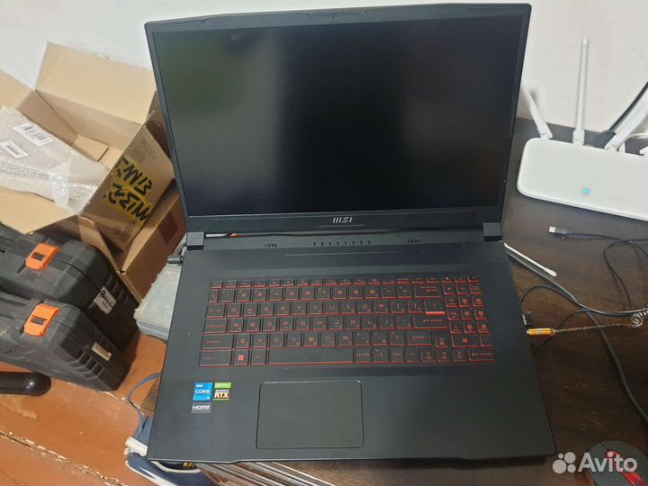 Игровой ноутбук msi 17 3